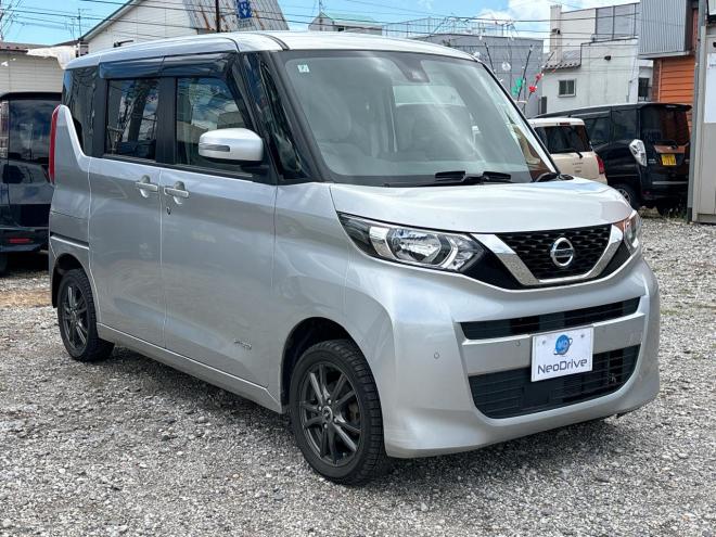 ルークス660X 4WD　ローンが不安な方＜優遇ローン＞1年保証　両側パワースライドドア