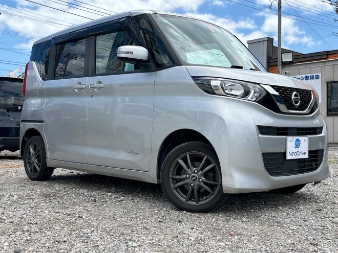 ルークス660X 4WD　ローンが不安な方＜優遇ローン＞1年保証　両側パワースライドドア
