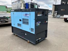 発電機　北越エアマン　中古　SDG60LXR-5B1　エンジン発電機　
