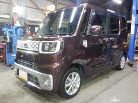 ウェイク　X 4WD　本州仕入・ターボ・ナビ・TV・B/T・パワースライドドア・LEDヘッドライト・シートヒーター・ETC・アイドリングストップ・スマートキー・プッシュスタート・リア席サンシェード・ 660