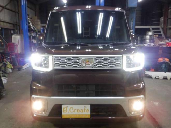 ウェイクX 4WD　本州仕入・ターボ・ナビ・TV・B/T・パワースライドドア・LEDヘッドライト・シートヒーター・ETC・アイドリングストップ・スマートキー・プッシュスタート・リア席サンシェード・ 660