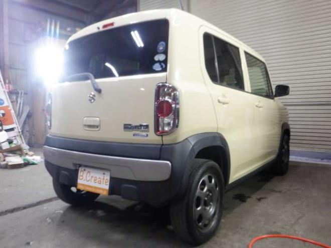 ハスラーG 4WD　本州仕入・修復歴なし・後期型・ナビ・TV・B/T・Bカメラ・レーダーブレーキサポート・シートヒーター・スマートキー・プッシュスタート・ライトレベライザー・オートエアコン・ 660