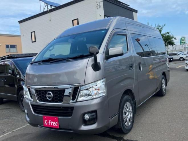キャラバンバンNV350 スーパーロングＤＸターボ　４ＷＤ　ロングハイルーフ標準仕様　キーレス　ＴＶ付ナビ　Ｂｌｕｅｔｏｏｔｈ　エンジンスターター（北海道） 4WD 2500(D) 4Dr