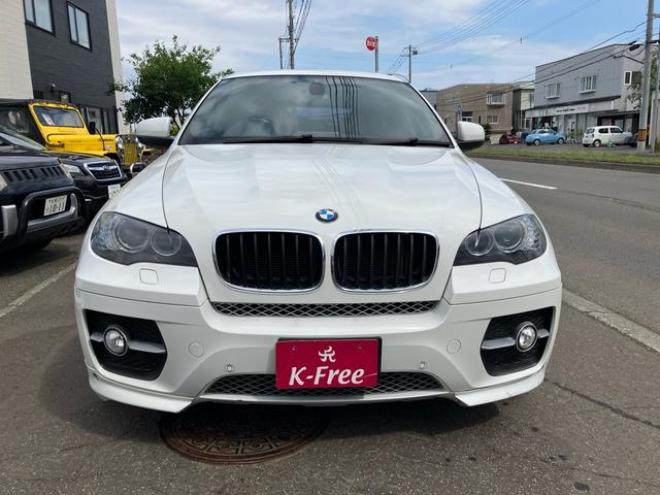 BMWＸ６ ｘＤｒｉｖｅ　３５ｉ　４ＷＤ　社外アルミ　バックカメラ　サンルーフ　ツインターボ（北海道） 4WD 3000 5Dr