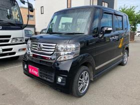 N-BOX+　カスタム　Ｇ　４ＷＤ　ワンオーナー　ＴＶ付ナビ　バックカメラ　スマートキー　アイドリングストップ（北海道） 4WD 660 5Dr