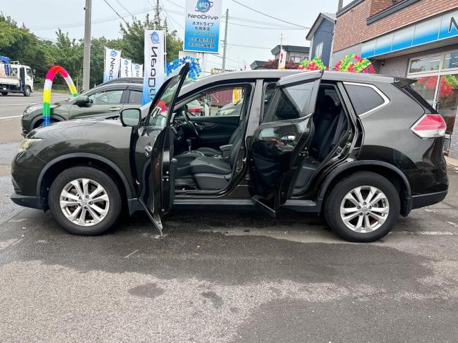 エクストレイル2.0 20XハイブリッドEブレーキPKG 4WD　ローンが不安な方＜優遇ローン＞本州仕入 寒冷地仕様 　純正ナビ　フルセグ 4WD 2000 5Dr