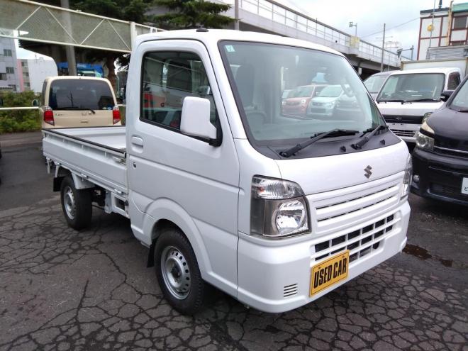 キャリーＫＣエアコン・パワステ パートタイム４ＷＤ　ＡＢＳ　オートマチック　エアコン　パワステ　ＣＤ　夏冬タイヤ付　荷台マット　ゲートプロテクター　車検令和１０年７月 4WD 660 2Dr