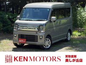 エブリイ　ワゴン PZターボスペシャル 4WD　ディスプレイモニター　バックカメラ　両側パワスラ　エンジンスターターブレーキサポート　スペアキー 660