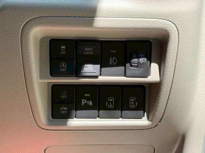 エブリイワゴン PZターボスペシャル 4WD　ディスプレイモニター　バックカメラ　両側パワスラ　エンジンスターターブレーキサポート　スペアキー 660