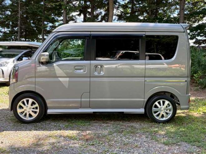 エブリイワゴン PZターボスペシャル 4WD　ディスプレイモニター　バックカメラ　両側パワスラ　エンジンスターターブレーキサポート　スペアキー 660