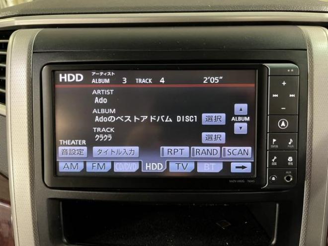 ヴェルファイア２．４Ｚ　寒冷地仕様　禁煙車　リアフリップダウンモニター　ＳＭＡＣＫ１８インチＡＷ　社外１６ＡＷ＋スタッドレスタイヤ付　パワースライドドア　純正ＨＤＤナビ　地デジ　ＤＶＤ再生　Ｂｌｕｅｔｏｏｔｈ　バックカメラ 4WD 2400 5Dr