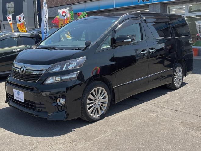 ヴェルファイア2.4Zゴールデンアイズ 4WD ローンが不安な方＜優遇ローン＞ 本州仕入　寒冷地仕様　両側パワスラ