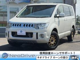 デリカ　D5 2.2DT Dパワーパッケージ 4WD ローンが不安な方＜優遇ローン＞ 本州仕入 寒冷地仕様 ナビ　後席モニター 4WD 2300 5Dr