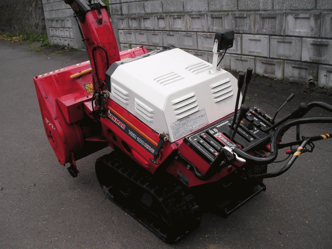 除雪機ヤンマー10馬力除雪機　ＹＳＲ－100ＤＸ－Ｅ　ガソリンエンジン　点検済み　即使用可