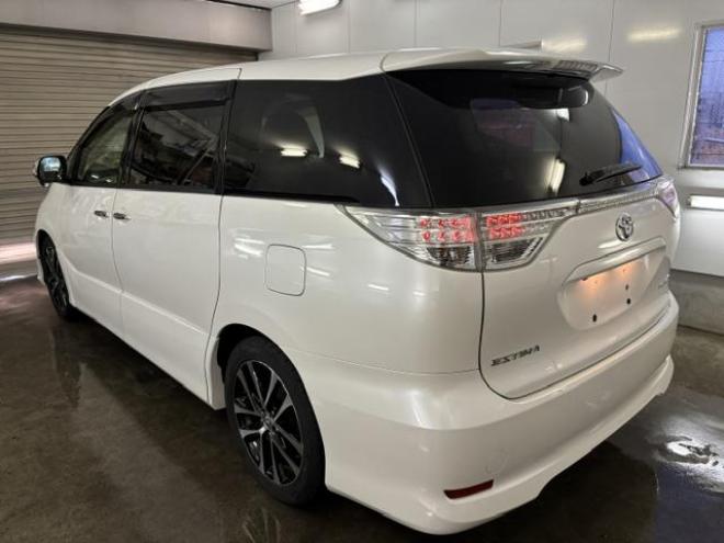 エスティマアエラス　本州仕入　禁煙車　ブラックルーフ＆サンルーフ　アルパイン製リアフリップダウンモニター　純正ナビ　地デジ　Ｂｌｕｅｔｏｏｔｈ　バックカメラ　両側パワースライドドア　純正１８インチＡＷ　ドライブレコーダー 4WD 2400 5Dr