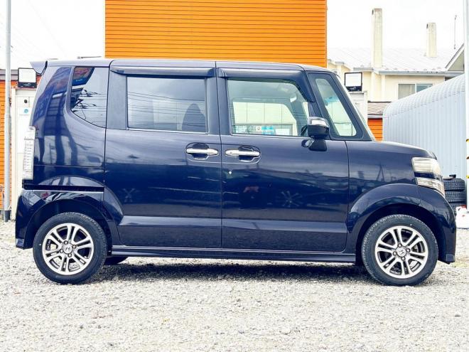 N-BOX660カスタムG Lパッケージ 4WD　ローンが不安な方＜優遇ローン＞1年保証　片側パワースライドドア 660 5Dr