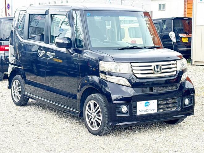 N-BOX660カスタムG Lパッケージ 4WD　ローンが不安な方＜優遇ローン＞1年保証　片側パワースライドドア 660 5Dr