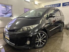 エスティマ　アエラス　プレミアムエディション　寒冷地仕様　禁煙車　純正リアフリップダウンモニター　純正ナビ　地デジ　Ｂｌｕｅｔｏｏｔｈ　バックカメラ　両側パワースライドドア　純正１８インチＡＷ　前後ドライブレコーダー　エンジンスターター　ＥＴＣ 4WD 2400 5Dr