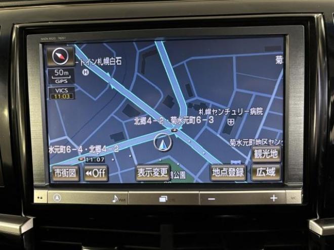 エスティマアエラス　プレミアムエディション　本州仕入　禁煙車　パワーバックドア　両側パワースライドドア　純正ナビ　地デジ　Ｂｌｕｅｔｏｏｔｈ　バックカメラ　純正ブラックハーフレザーシート　純正１８インチＡＷ　社外１６ＡＷ＋スタッドレスタイヤ付 4WD 2400 5Dr