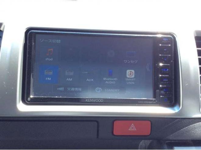 ハイエースバン2.8 スーパーGL ロング ディーゼルターボ 4WD　寒冷地仕様　リアクーラー&リアヒーター　プッシュスタート　スマートキー　ステアリングスイッチ　ベッドキッド　LEDヘッドライト　ドライブレコーダー　メモリナビ　ワンセグTV　バックカメラ　電動格納ミラー 2800