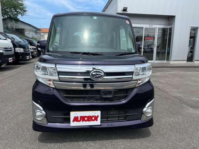 タントカスタム X SA 4WD　プッシュスタート 片側パワースライドドア 横滑り防止 社外ナビ バックカメラ フルセグTV　Bluetooth LEDヘッドライト ステアリングスイッチ オートヘッドライト ピラーレス　ETC 660