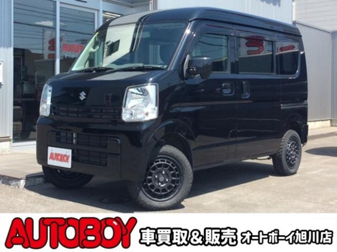 エブリイジョイン ハイルーフ 5AGS車 4WD　パートタイム4WD　キーレス　リアヒーター　フルセグTV　7インチメモリナビ　ベッドキッド　電動格納ミラー　社外タコメーター　DVD/CD　AUX　Bluetooth　 ハイルーフ　アルミホイール 660