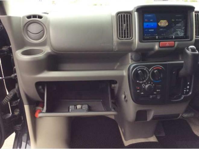 エブリイジョイン ハイルーフ 5AGS車 4WD　パートタイム4WD　キーレス　リアヒーター　フルセグTV　7インチメモリナビ　ベッドキッド　電動格納ミラー　社外タコメーター　DVD/CD　AUX　Bluetooth　 ハイルーフ　アルミホイール 660