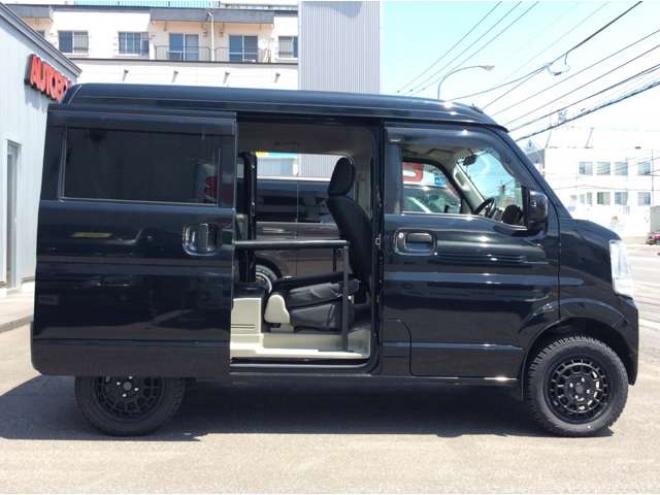 エブリイジョイン ハイルーフ 5AGS車 4WD　パートタイム4WD　キーレス　リアヒーター　フルセグTV　7インチメモリナビ　ベッドキッド　電動格納ミラー　社外タコメーター　DVD/CD　AUX　Bluetooth　 ハイルーフ　アルミホイール 660