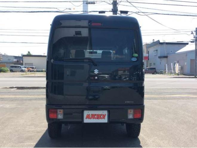 エブリイジョイン ハイルーフ 5AGS車 4WD　パートタイム4WD　キーレス　リアヒーター　フルセグTV　7インチメモリナビ　ベッドキッド　電動格納ミラー　社外タコメーター　DVD/CD　AUX　Bluetooth　 ハイルーフ　アルミホイール 660