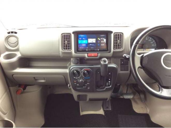 エブリイジョイン ハイルーフ 5AGS車 4WD　パートタイム4WD　キーレス　リアヒーター　フルセグTV　7インチメモリナビ　ベッドキッド　電動格納ミラー　社外タコメーター　DVD/CD　AUX　Bluetooth　 ハイルーフ　アルミホイール 660
