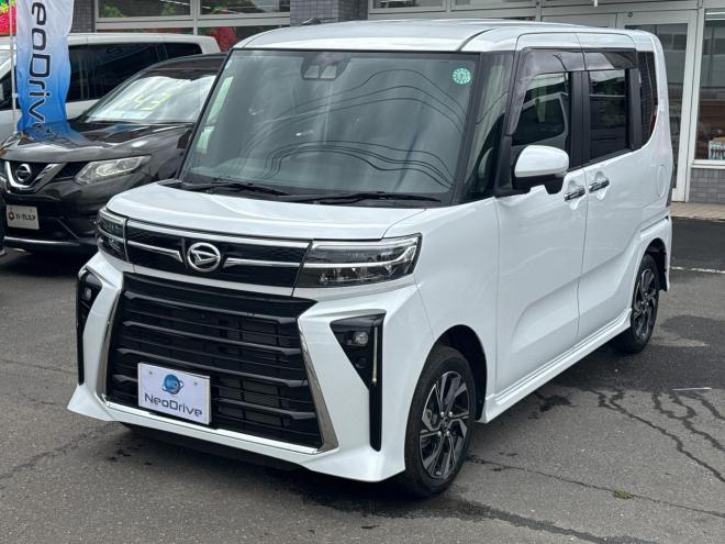 タント660カスタムX 4WD ローンが不安な方＜優遇ローン＞本州仕入　寒冷地仕様　両側パワスラ 4WD 660 5Dr