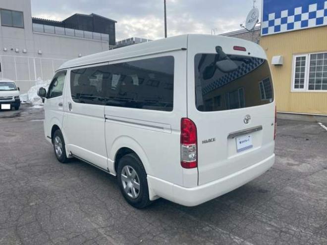 ハイエース2.7 GL ロング ミドルルーフ 4WD　4WD　トヨタセーフティーセンス　フロントリアヒーター　左側パワースライド 2700
