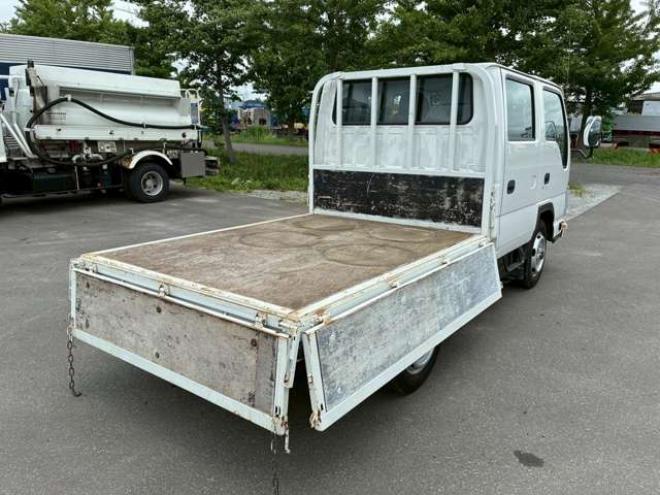 エルフ平ボディ Wキャブ  TKG-NHS85A　 4WD 2990