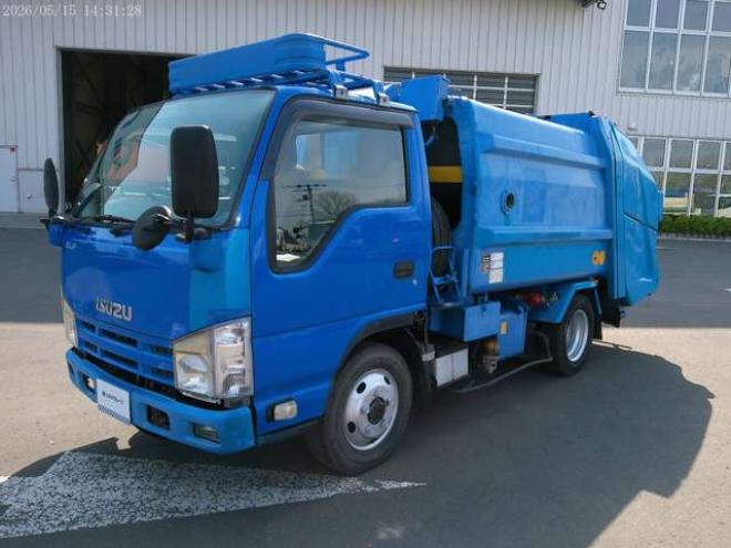 エルフ塵芥車　TDG-NKS85AN 新明和工業　 4WD 2990