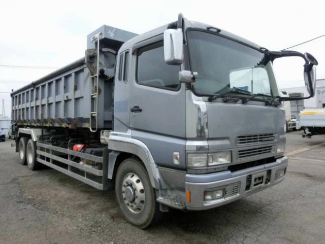 スーパーグレート深ダンプ　PJ-FV50JZ　新明和　 2WD 12880