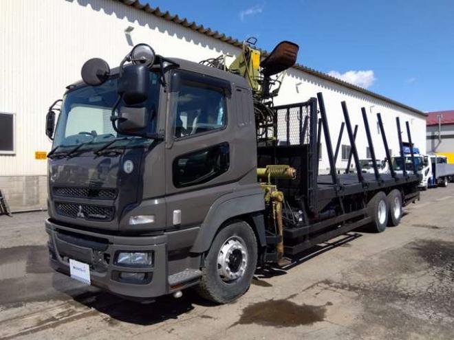 スーパーグレートヒアブ付クレーン　QKG-FV50VZ　ヒアブ　 2WD 12800