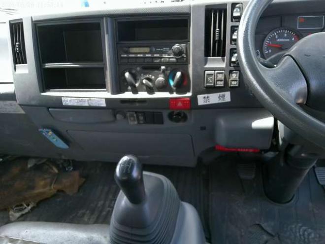 エルフ平ボディ幌付　SDG-NPS85AR　 4WD 2990