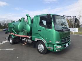 ファイター　汚泥吸引車　PDG-FK61R 兼松　 2WD 4890