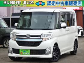 タント　カスタム RS トップエディション SAII 4WD　保証1年/走行距離無制限　4WD　ワンオーナー　衝突軽減ブレーキシステム　両側パワースライドドア　純正ナビ　地デジ　Bカメラ　HDMI入力　純正エンジンスターター LEDヘッドライト　ハーフレザーシート　冬タイヤ付 660