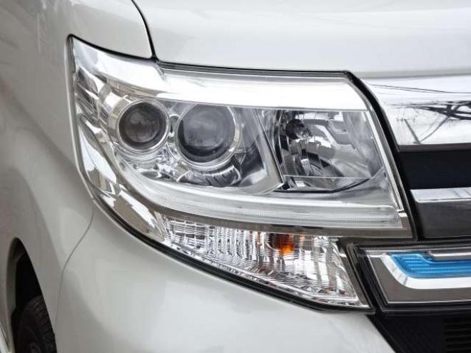 タントカスタム RS トップエディション SAII 4WD　保証1年/走行距離無制限　4WD　ワンオーナー　衝突軽減ブレーキシステム　両側パワースライドドア　純正ナビ　地デジ　Bカメラ　HDMI入力　純正エンジンスターター LEDヘッドライト　ハーフレザーシート　冬タイヤ付 660