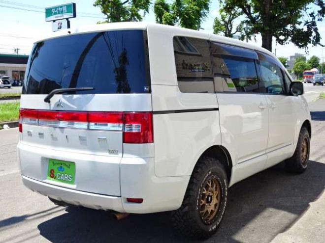デリカD：5 2.2 D パワーパッケージ ディーゼルターボ 4WD　本州車　保証1年/走行距離無制限　4WD　ディーゼルターボ　ワンオーナー　マッドタイヤ　エクストリームJアルミ　ブルバー　両側パワースライドドア　社外ナビ　地デジ　バックカメラ　Bluetooth接続　パドルシフト 2300