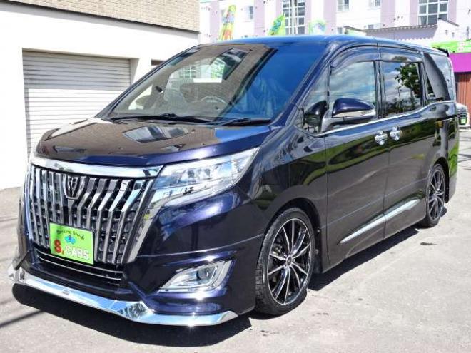 エスクァイア2.0 Gi 4WD　本州車　保証1年/走行距離無制限　4WD　モデリスタエアロ　トヨタセーフティセンスC　TEIN車高調　純正オプショングリル　両側パワースライドドア　純正10型ナビ　TV　バックカメラ　純正エンジンスターター 本革 2000