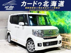 N-BOX　カスタムG ターボSSパッケージ 4WD　防錆塗装4WDTVナビBカメエンスタ 660