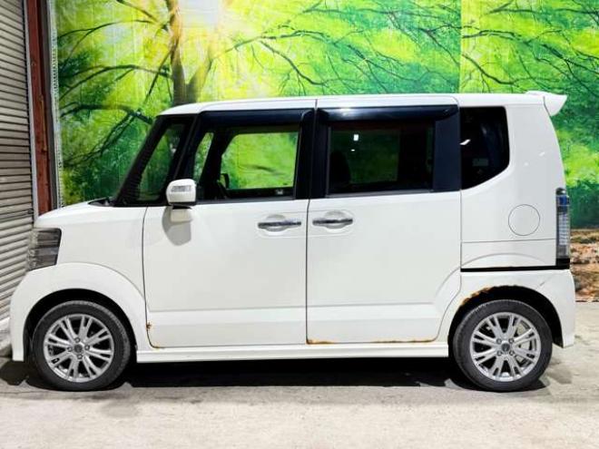 N-BOXカスタムG ターボSSパッケージ 4WD　防錆塗装4WDTVナビBカメエンスタ 660