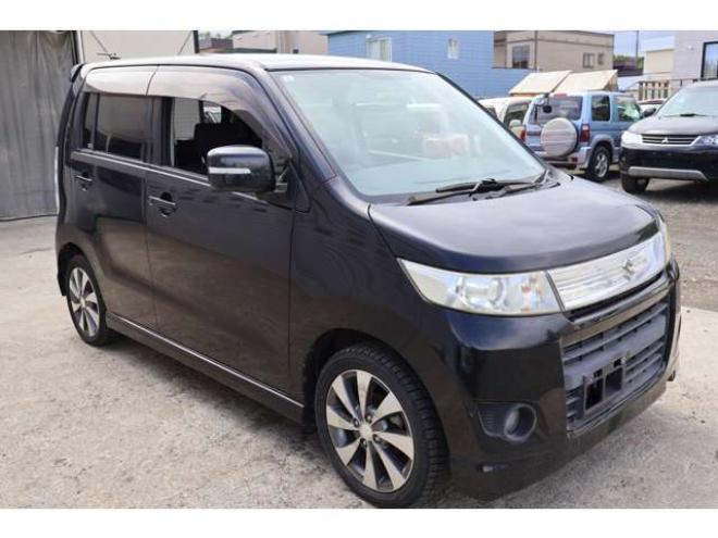 ワゴンRスティングレー T 4WD　4.4万キロ・ターボ・ナビ・TV・スマートキー・エンジンスターター 660