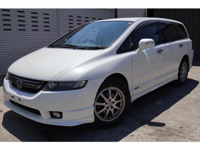 オデッセイ2.4 アブソルート 4WD　最終型・ナビ・バックカメラ・キーレス・エンジンスターター 2400