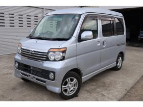 アトレー　ワゴン カスタムターボRS リミテッド 4WD　ターボ・ナビ・TV・左パワースライドドア・キーレス・タイミングチェーン式 660