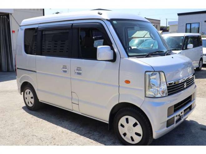 エブリイウィズ 車いす移動車 補助シート付 電動固定式 4WD　4.3万キロ・キーレス・電動ウインチ・スローパー・後部電動固定リアシート・リアヒーター 660