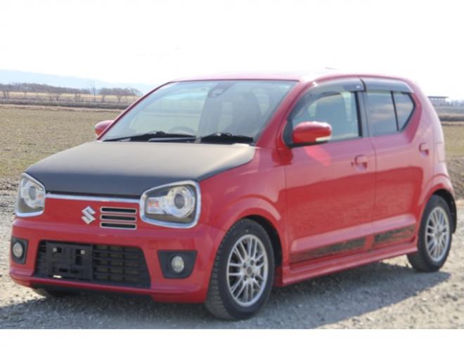 アルトターボRS オートギヤシフト 4WD　検二年　エンスタ　レーダーブレーキ　社外ナビ　自社　ローンカノウ 660