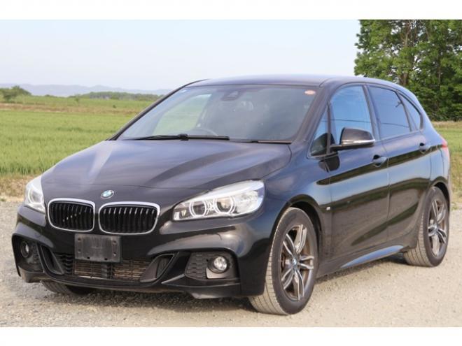 BMW2シリーズアクティブツアラー 225i xドライブ Mスポーツ 4WD　検二年　バックカメラ　シートヒーター　ETC　ナビ　自社　ローンカノウ 正規輸入車 2000